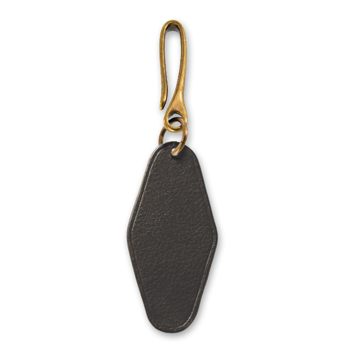 Leather Keychain (Brass Fishhook)
